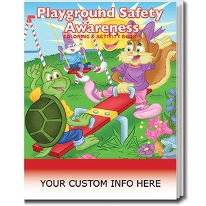 Playground Safety Awareness Coloring & Activity Book