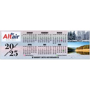 Nature Landscapes Keyboard Calendar