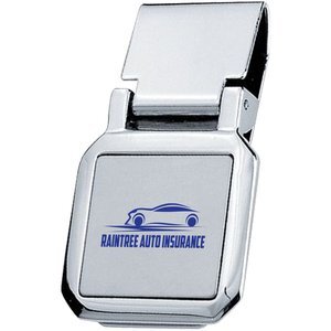 Square Metal Money Clip
