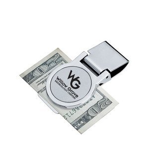 Round Metal Money Clip
