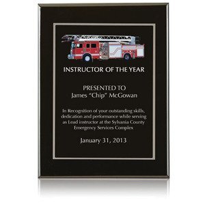 Onyx Award Plaque, 9" x 12"