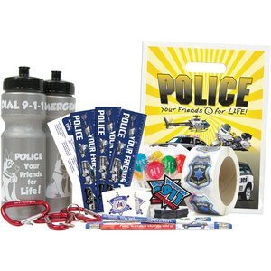 Deluxe Police Open House Kit Your Friends for Life Theme, Stock