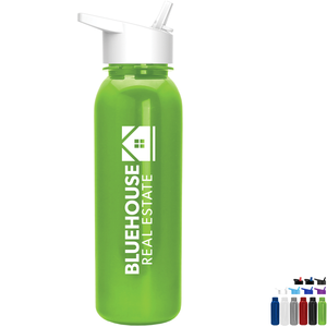 Aquarius Tritan™ Metallic Sport Bottle, 24oz. - Flip Straw Lid