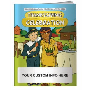 Thanksgiving Celebration Coloring Book