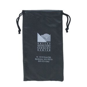 Leatherette Drawstring Sunglass Pouch