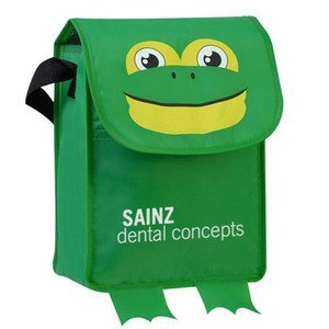 Paws N Claws Polyester Lunch Bag - Frog