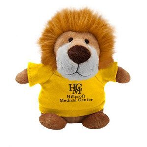 Lion Plush Bean Bag Buddy, 7"