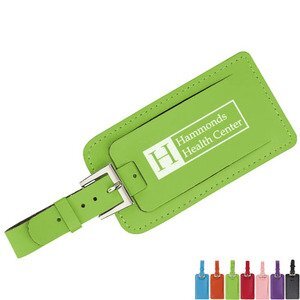 Vicenza Leather Luggage Spotter Tag