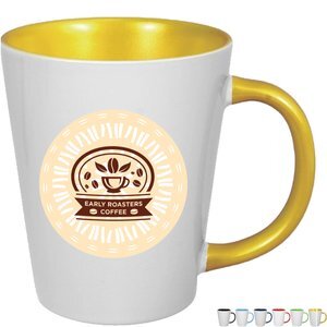Two-Tone Latte Mug, 12oz.