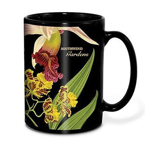 Maxx Black Ceramic Mug, 18oz.