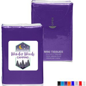 Mini Tissue Packet, 10 ct