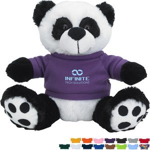 Plush Big Paw Panda, 8-1/2"
