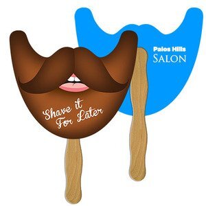Beard Hand Fan