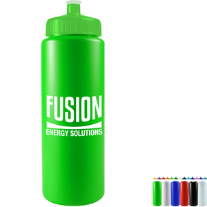 Squeeze Bottle, 32oz. - Push/Pull Cap