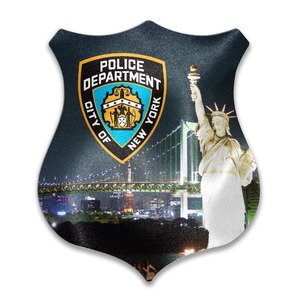 Shield Shaped Full Color Microfiber Cloth