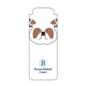 Paws N Claws Magnetic Bookmark - Bulldog