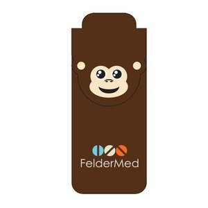 Paws N Claws Magnetic Bookmark - Monkey