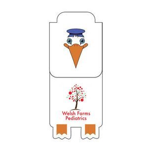 Paws N Claws Magnetic Bookmark - Stork