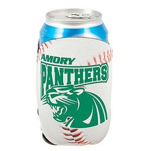 Baseball Action Can Cooler