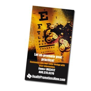 Snellen Eye Chart Design Magnet