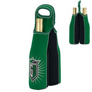 Double Bottle Neoprene Wine Tote