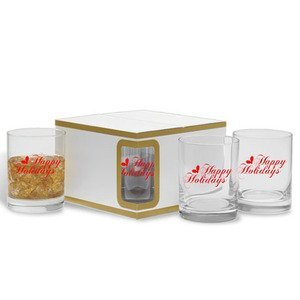Premium Executive Double Old Fashion Glass Set