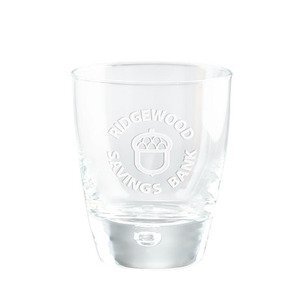 Luna Rocks Glass, Deep Etched, 8.75 oz.