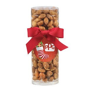 Elegant Small Gift Tube w/ Honey Roasted Peanuts