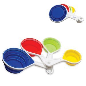 Silicone Collapsible Measuring Cups - SCMC-001 - IdeaStage Promotional  Products