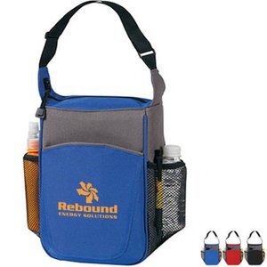 Duo Tone Picnic Lunch Cooler Bag