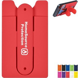 Silicone Phone Wallet with Stand