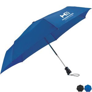 totes® Three-Section Auto Open/Close Umbrella, 44" Arc