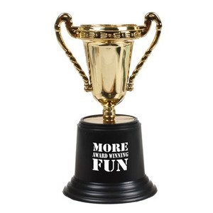 Plastic Gold Cup Award Trophy