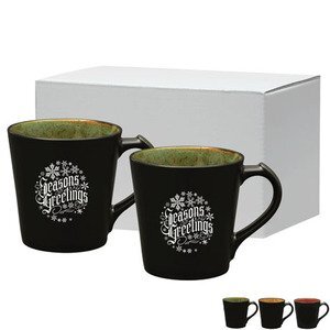 Vog Ceramic Mug Set, 14oz.