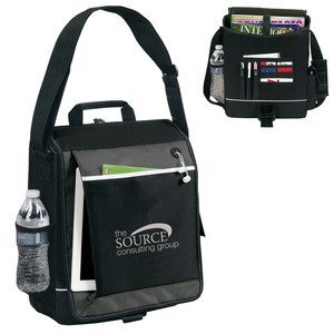 Techno City Polyester Messenger Compu-Brief