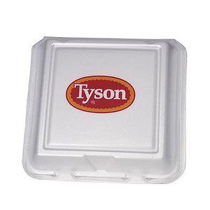 Foam Hinged Take Out Container
