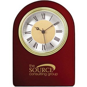 Intrepid Wood Desk Clock