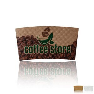 Paper Hot Beverage Sleeve, 12-24oz.