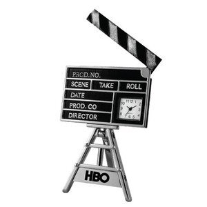 Movie Clap Board Clock