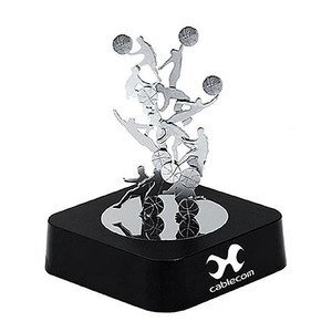 Basketball-Themed Magnetic Sculpture Block