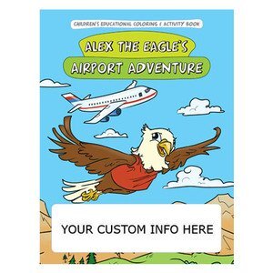 Alex the Eagle’s Airport Adventure Coloring Book