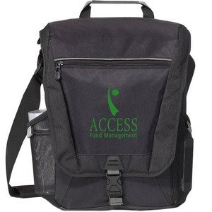 Vertex® Vertical Polyester Honeycomb Ripstop Computer Messenger Bag