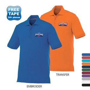 Crandall Men's Poly Cotton Pique Polo