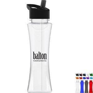 Curve Tritan™ Bottle, 17oz. - Flip Straw Lid