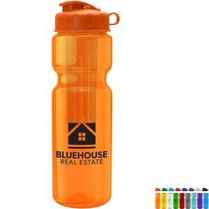 Melangé Fruit Infuser Bottle, 28oz. - Flip Top Lid