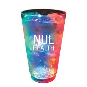 Multicolor LED Pint Glass, 16oz.