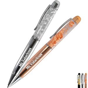 Floating Metallic Dust Ballpoint Pen