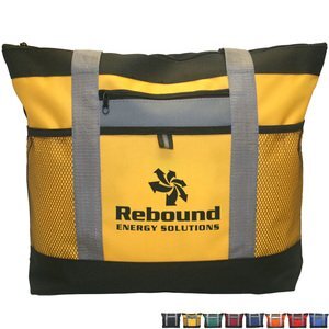 Colton Multi-Zip Polyester Tote