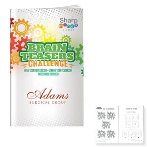 Sharp Minds Brain Teasers Challenge Book