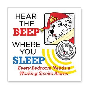 Hear the Beep Where You Sleep Temporary Tattoo, Stock - Closeout, On Sale!